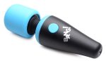 10x Vibrating Mini Silicone Wand - Blue - Image 2