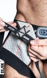 Packer Industrial Quilted Cargo Strapjock Mist Heather Large - Image 2