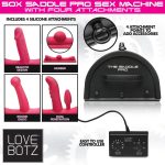 Love Botz 50x Saddle Pro Sex Machine With 4 Attachments - Image 4