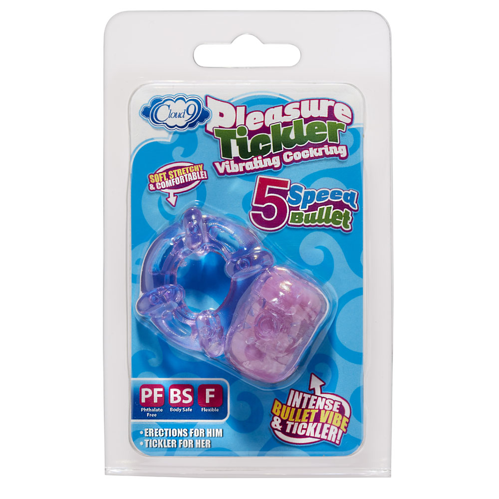 knc6D4tfRRSBdpOSM4HmqEEQfDyAHX3H Pleasure Tickler 5 Speed Bullet - Purple - Image 1