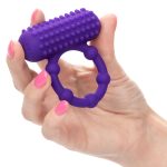 Silicone Rechargeable 5 Bead Maximus Ring - Purple - Image 6