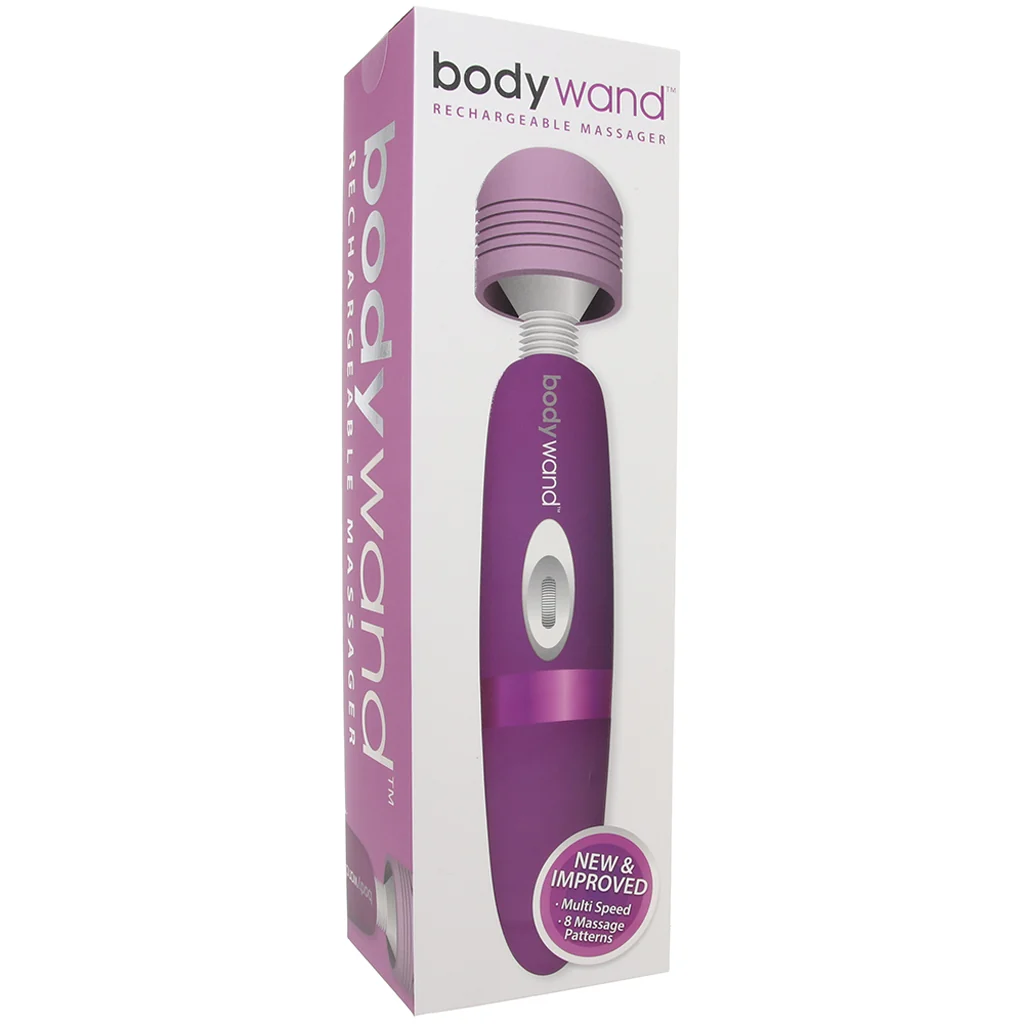 mm0QyLbK Bodywand Rechargeable Massager - Purple - Image 1