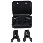 Merci - Vibro Grippers - Wireless Vibrating Nipple Clamps With Rechargeable Case - Black - Image 4