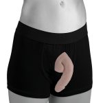 Large Bulge Packer Dildo - Light - Image 2