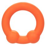 Alpha Liquid Silicone Dual Ball Ring - Orange Orange - Image 2