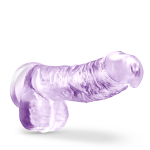 Naturally Yours - 6 Inch Crystalline Dildo - Amethyst - Image 2