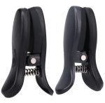 Merci - Vibro Grippers - Wireless Vibrating Nipple Clamps With Rechargeable Case - Black - Image 3