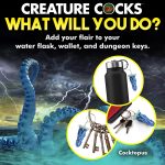 Cocktopus Keychain - Blue - Image 2