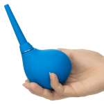 One-Way Silicone Anal Douche Blue - Image 3