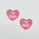 i'm Horny Berry Candy Heart Pasties