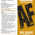 Numb Af - Anal Desensitizing Gel - Unflavored - 1.5 Fl. Oz.