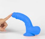 Get Lucky Real Skin Mr. Navy 7.5" Dual Layer Dildo - Image 4