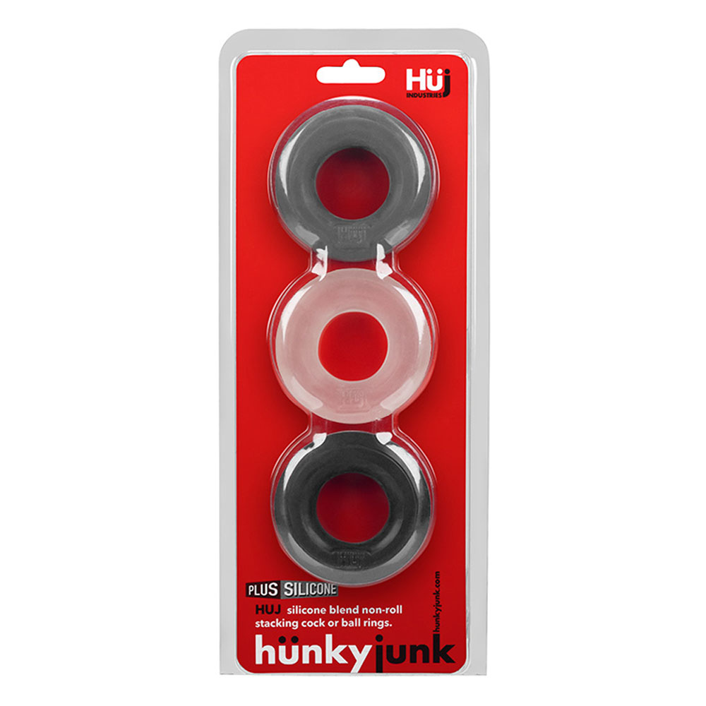 wbjeS1wHgBWU2lmGH6GwLoa1vORII4tx Hunkyjunk Huj3 C-Ring 3 Pk - Tar / Multi - Image 1