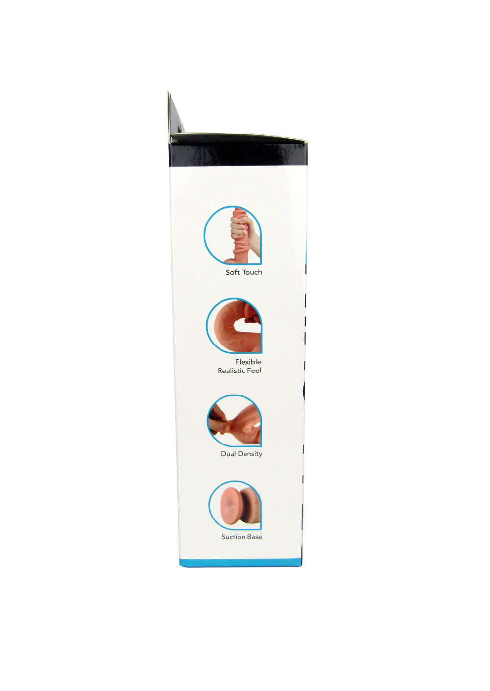 xoSVHw5b Get Lucky Real Skin 9" Dual Layer Dildo Beige - Image 1